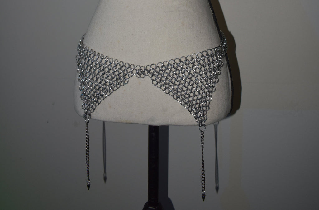 Chainmail Garter Belt