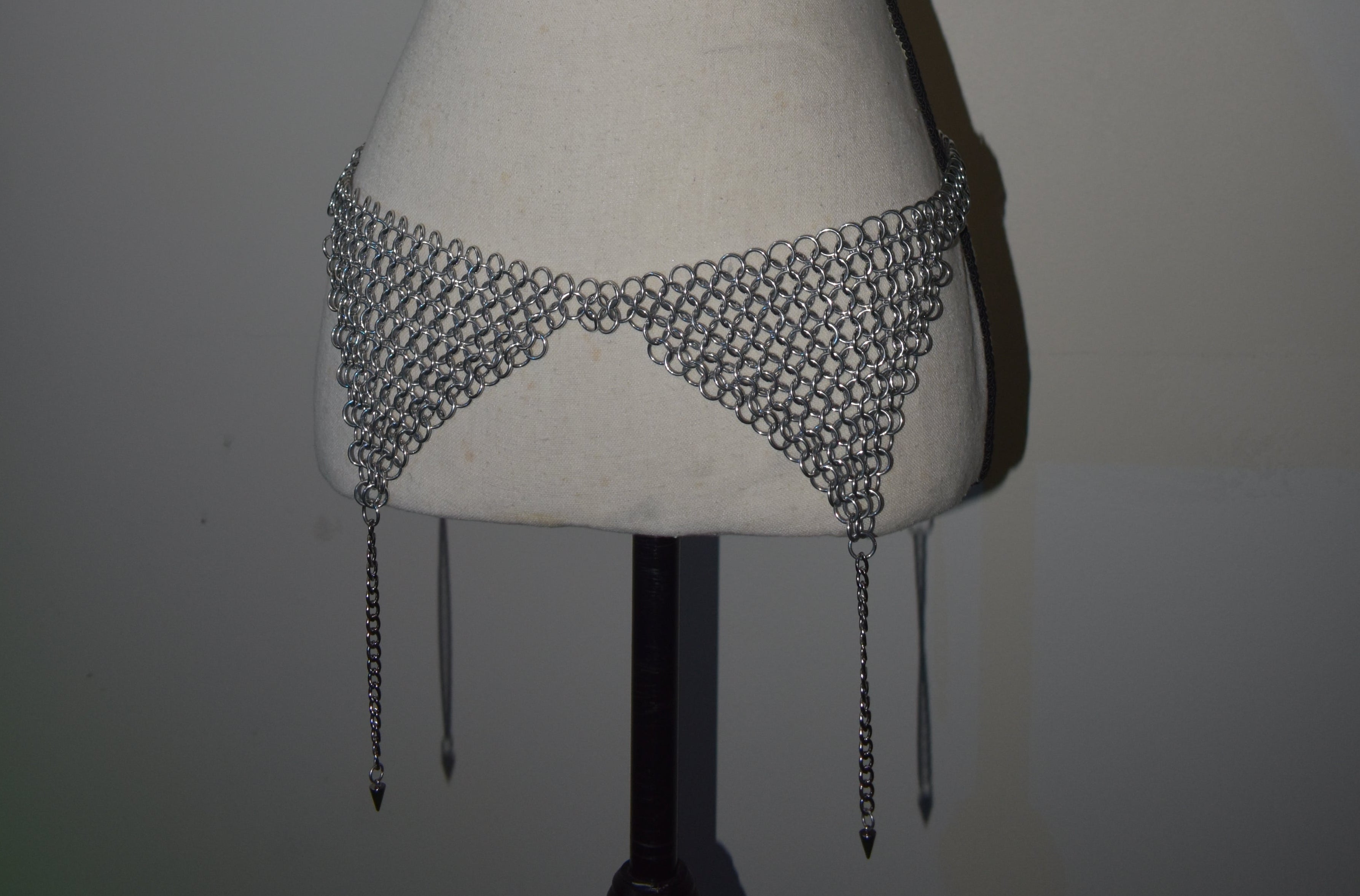 Chainmail Garter Belt