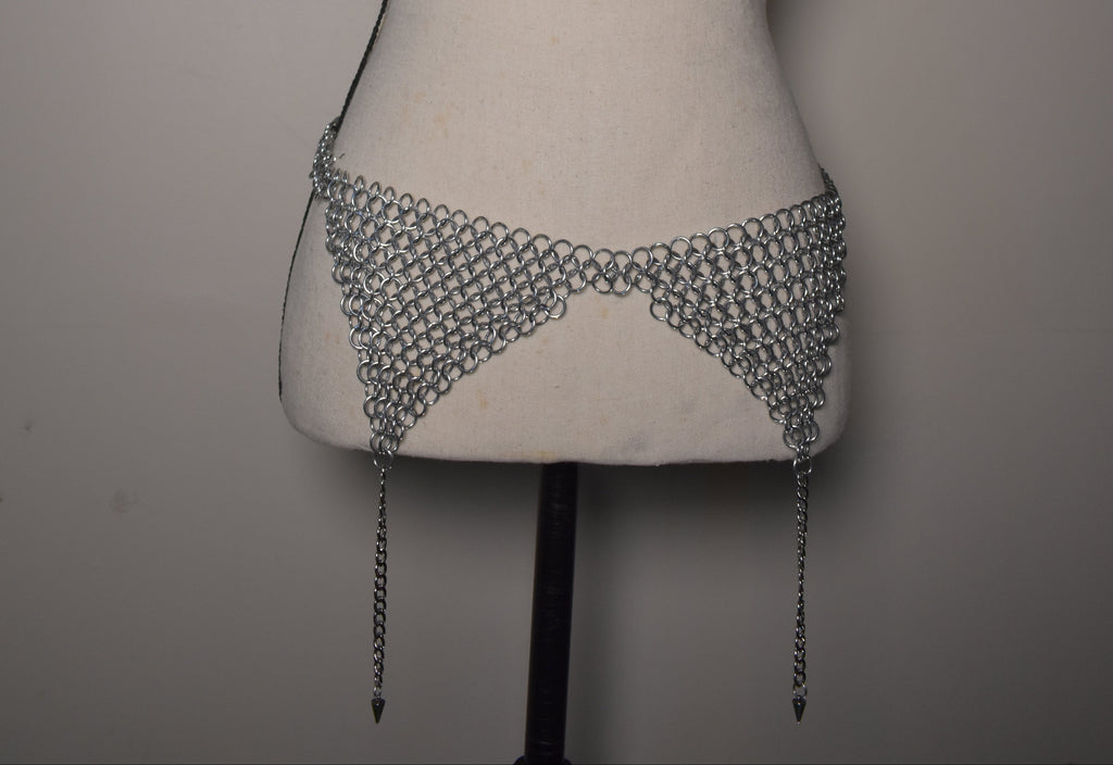Chainmail Garter Belt