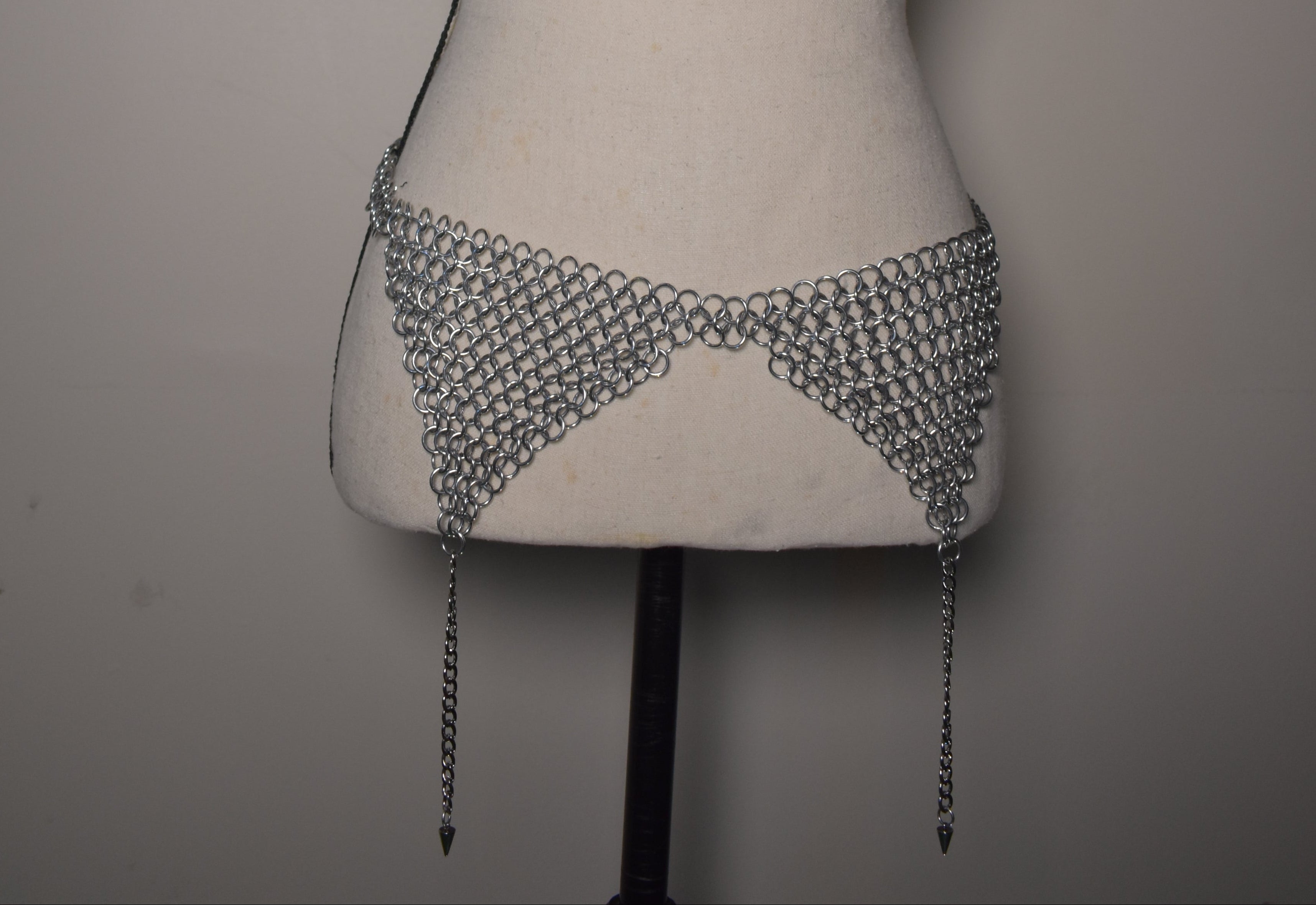 Chainmail Garter Belt